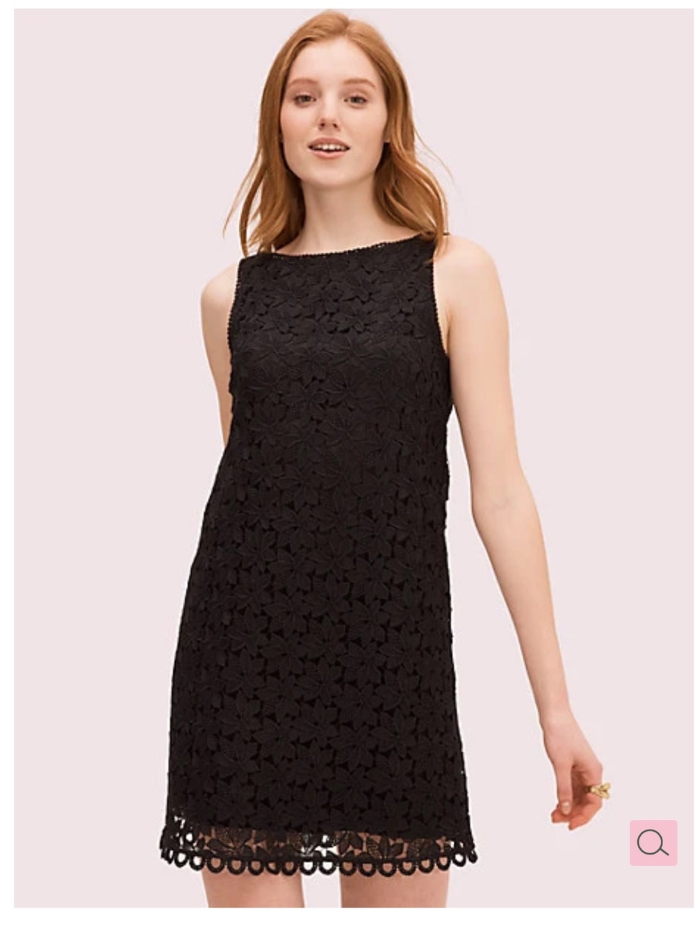 Kate Spade Leaf Lace Shift Dress, Size 10